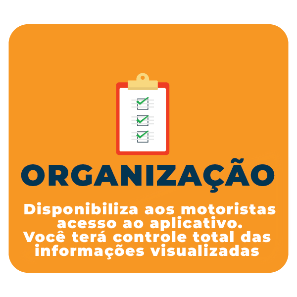 Disponibilize aos motoristas acesso ao aplicativo e controle as informações visualizadas