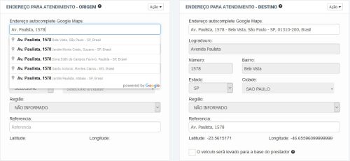 Integração com Google Maps